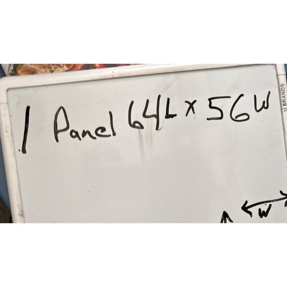 JCPenney Home Collection Floral Lace Curtain Panel 64" L x 56" W White Sheer - Picture 8 of 8